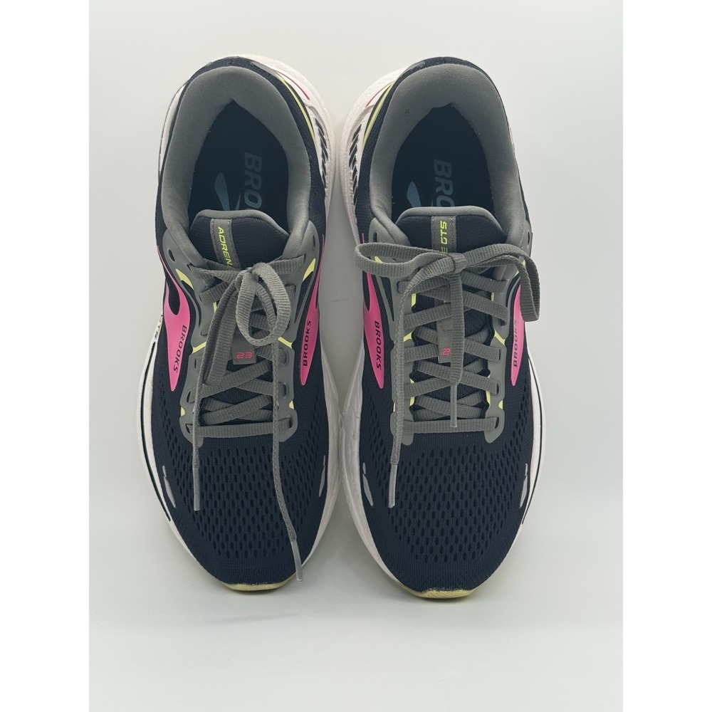Brooks Womens Adrenaline GTS 23 1203811B037 Black Running Shoes Sneakers Size 10 - Picture 9 of 14